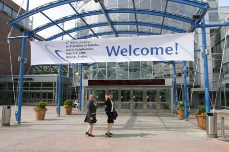 5th World Congress on Prevention of Diabetes and its Complications, Helsinki, 2008. jún. 1-4.