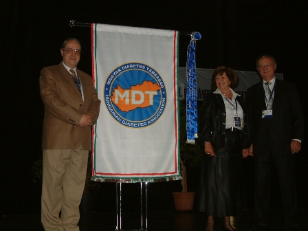 A Magyar Diabetes Társaság zászlójának avató ünnepsége, Tihany, 2009. ápr. 17.